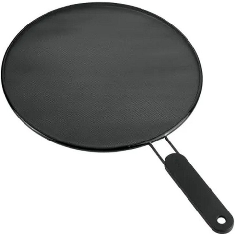 Metaltex Futura Antispatscherm 29 cm Zwart