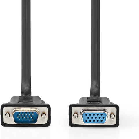 Nedis CCGP59100BK200 Vga-kabel Vga Male - Vga Female 20 M Zwart