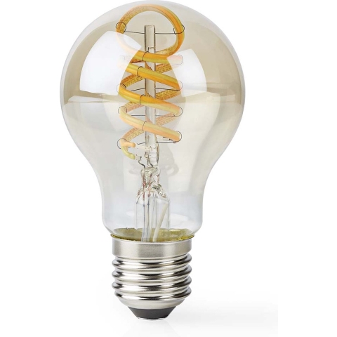Nedis WIFILRT10A60 Smartlife Led Filamentlamp Wi-fi E27 360 Lm 4.9 W Warm To Cool White 1800 - 6500 K Glas Android™ / Ios Peer