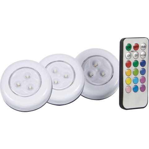 Luume LED Druklampen Zelfklevend 3 Stuks