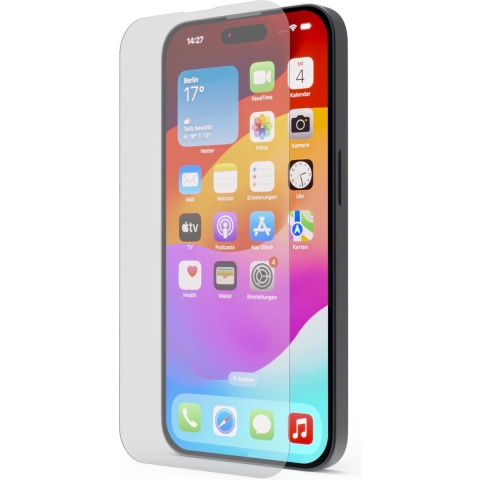 Hama Premium Crystal Glas Voor Apple IPhone 15 Plus/15 Pro Max