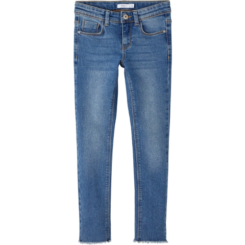 Name It Jeans - Noos - NkfPolly - Medium+ Blue Denim - Name It - 2 jaar (92) - Jeans