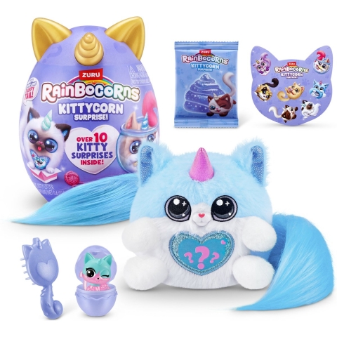 Rainbocorns Verrassing - Kittycorn - Serie 9 - Rainbocorns - OneSize - Speelgoed