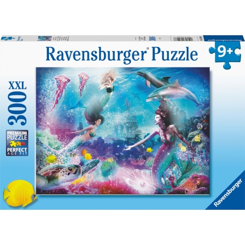 Ravensburger Puzzel - 300 Bakstenen - Zeemeerminnen - Ravensburger - OneSize - Puzzel