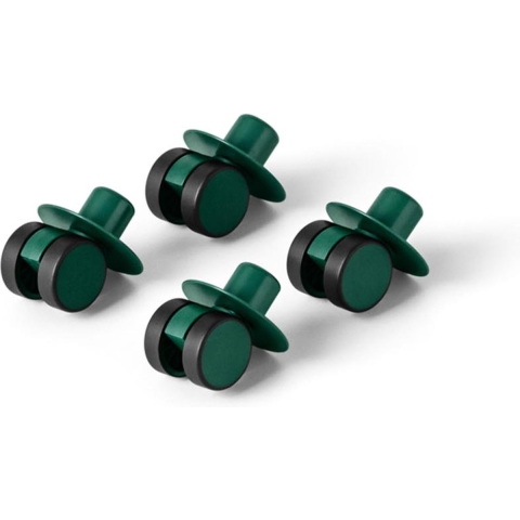 MODU 4x Swirly Wheels - 4-pack - Bos Green - MODU - OneSize - Activiteitenspeelgoed