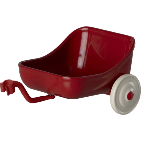 Maileg Poppentoebehoren - Fietskar - Muis - Rood - Maileg - OneSize - Poppentoebehoren