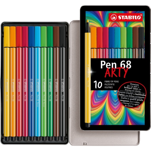 Stabilo Markers - Pen 68 Arty - 10 st. - Multicolour - Stabilo - OneSize - Marker