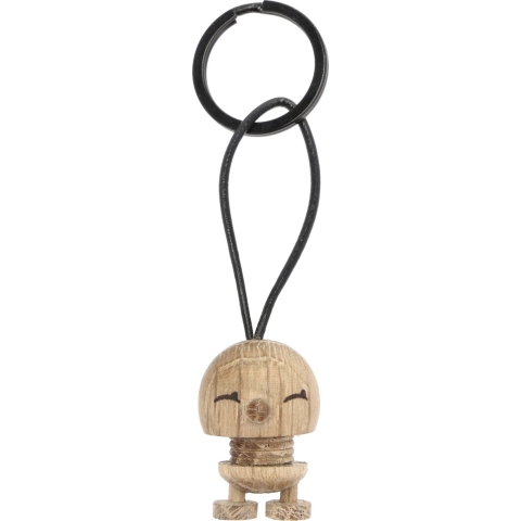 Hoptimist Sleutelhanger Bimble - 3 cm - Raw Oak - Hoptimist - OneSize - Sleutelhanger