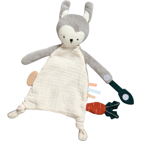Sebra Activity snuifdoek - Siggy het konijn - Sebra - OneSize - Knuffeldoekjes