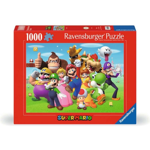 Ravensburger Puzzel - 1000 Bakstenen - Super Mario - Ravensburger - OneSize - Puzzel