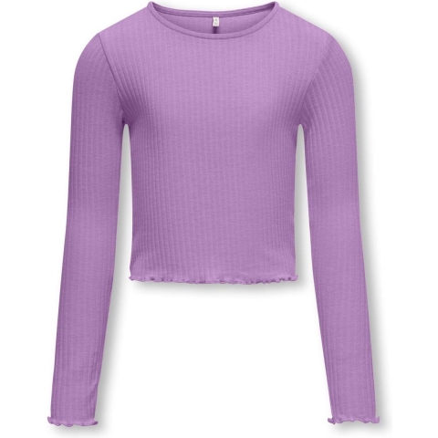 Kids Only Blouse - Noos - Rib - KogNella - Afrikaans Violet - Kids Only - 13-14 jaar (158-164) - Blouse