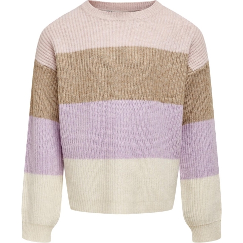 Kids Only Blouse - Gebreid - Noos - KogSandy - Sepia Rose - Kids Only - 5-6 jaar (110-116) - Blouse