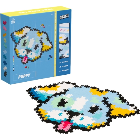 Plus-Plus Puzzel Stad Getal - 500 st. - Pup - Plus-Plus - OneSize - Blokken