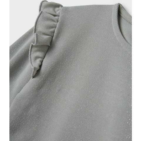 Name It Blouse - NmfRoisin - Silver - Name It - 2 jaar (92) - Blouse