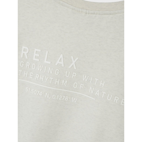 Name It Sweatshirt - NkmNakrave - Peyote-melange - Name It - 7-8 jaar (122-128) - Sweatshirt
