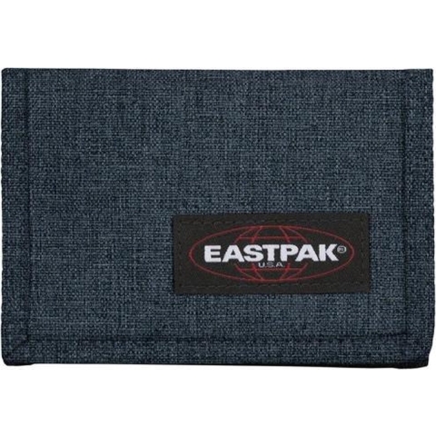 Eastpak Portemonnee - Crew Single - Drievoudig Denim - Eastpak - OneSize - Portemonnee