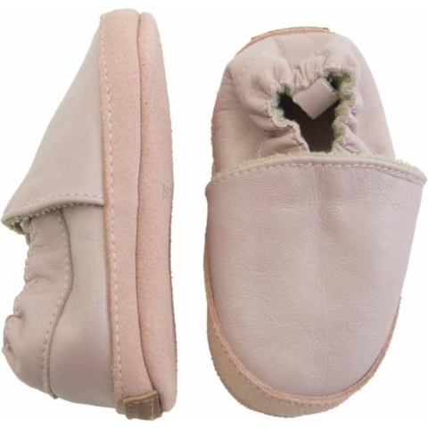 Melton Leren Slippers - Roze - Melton - 23/24 - Leren Slippers