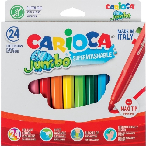 Carioca Markers - 24 stk - Multicolour - Carioca - OneSize - Marker