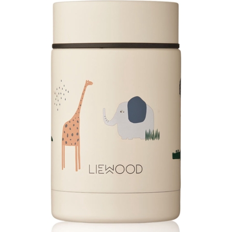 Liewood Thermische container - Nadja - Safari Sandy Mix - Liewood - OneSize - Thermofles