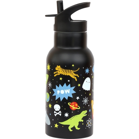 A Little Lovely Company Drinkfles - 350 ml - Roestvrij Staal - G - A Little Lovely Company - OneSize - Drinkfles