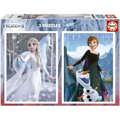 Educa Puzzel - 2x500 Bakstenen - Bevroren - Educa - OneSize - Puzzel