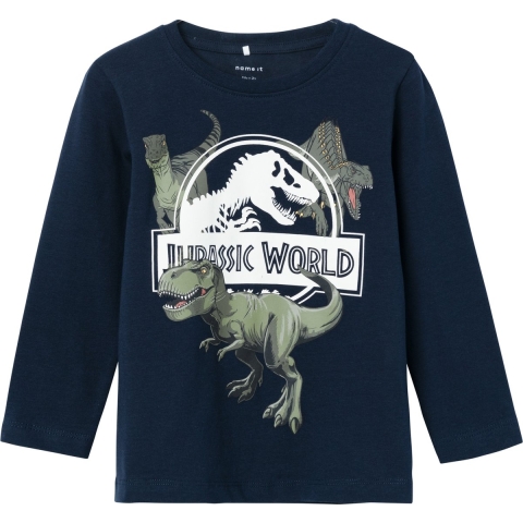 Name It Blouse - Noos - NmmNijal Jurassic World - Dark Sapphire - Name It - 3 jaar (98) - Blouse