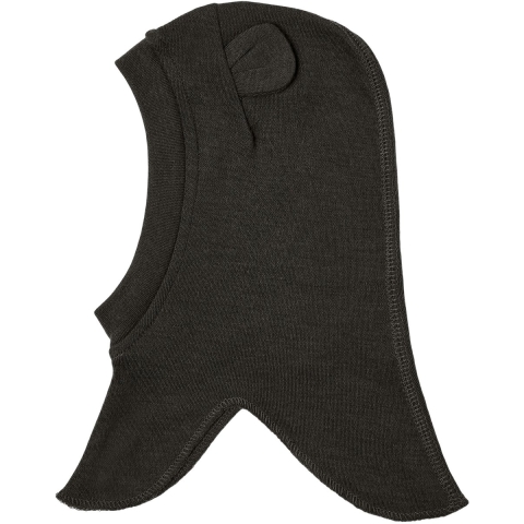 Name It Bivakmuts - 1-lag - NbmWillit - Wol - Black - Name It - 34-39 cm - Bivakmuts - Enkel