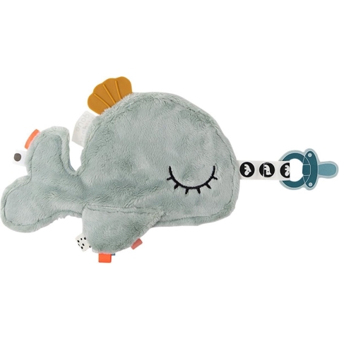 Done by Deer Knuffeldoekjes - 25x20 - Cozy Wally - Blauw - Done by Deer - OneSize - Knuffeldoekjes