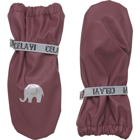 CeLaVi Wanten m. Fleece - PU - Rose Brown - CeLaVi - 2-4 jaar (92-104) - Wanten