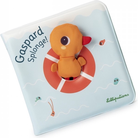 Lilliputiens Badboek - Eendje Gaspard - Lilliputiens - OneSize - Badboek