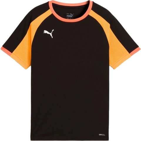 Puma T-Shirt - Individuele competitie - Zwart/Heat vier - Puma - 8 jaar (128) - T-Shirt