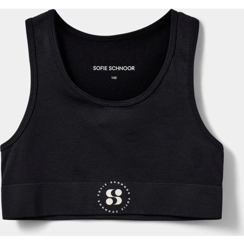 Sofie Schnoor Top - Zwart - Sofie Schnoor - 8 jaar (128) - T-Shirt