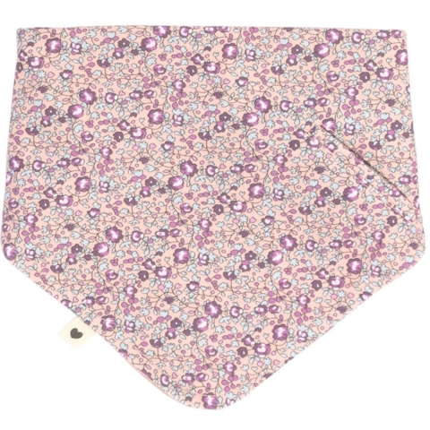 BIBS X Liberty Babyslabbetje - Bandana - Bloemen - Blush - BIBS - OneSize - Slabbetje
