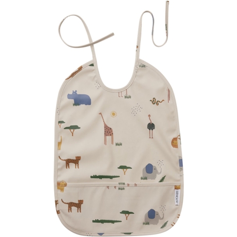 Liewood Slabbetjes - Lai - Safari Sandy Mix - Liewood - OneSize - Slabbetjes