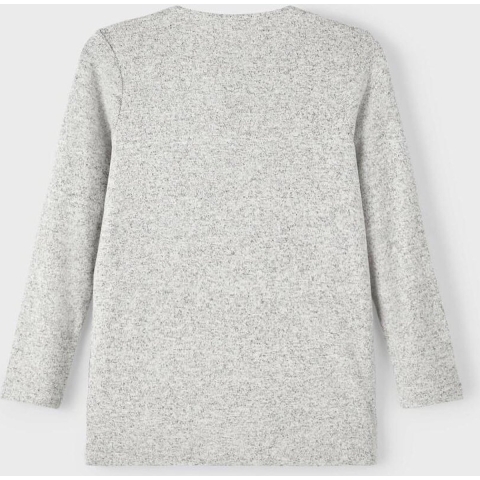 Name It Cardigan - Gebreid - Noos - NkfVicti - Grey Melange - Name It - 2 jaar (92) - Cardigan