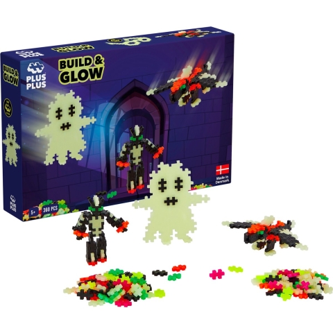 Plus-Plus Mini - Lichtgevend - 360stk - Plus-Plus - OneSize - Blokken