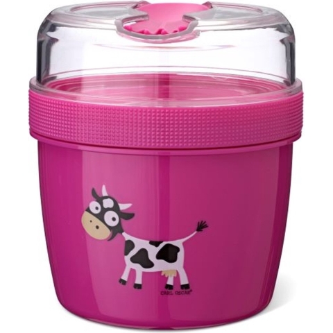 Carl Oscar Voedselbox m. Koelelement - 13 cm - Purple Koe - Carl Oscar - OneSize - Brooddoos