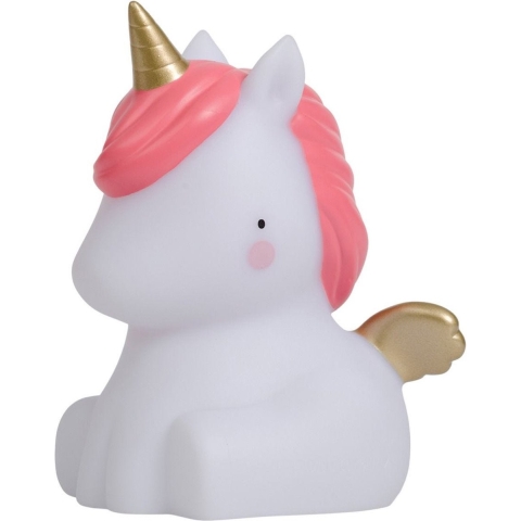 A Little Lovely Company Lamp - Limited Edition - 13cm - Unicorn - A Little Lovely Company - OneSize - Nachtlamp