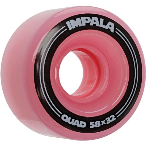 Impala Wiel - 4-pack - 58 mm - Roze - Impala - OneSize - Toebehoren