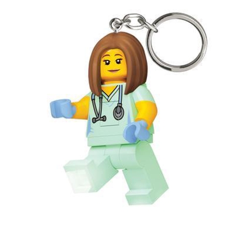 LEGO® Sleutelhanger m. Zaklamp - LEGO® Verpleegkundige - LEGO® - OneSize - Zaklampen