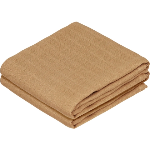 Cam Cam Hydrofiele Doek - 70x70 cm - 2-pack - Honey - Cam Cam - OneSize - Hydrofiele Doek
