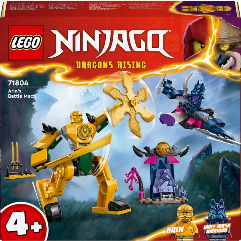 LEGO® Ninjago - Arins strijdmecha 71804 - 104 Onderdelen - LEGO® - OneSize - Blokken