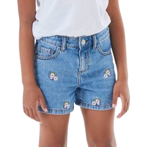 Name It Shorts - NkfBella - Noos - Medium+ Blue Denim - Name It - 12 jaar (152) - Shorts