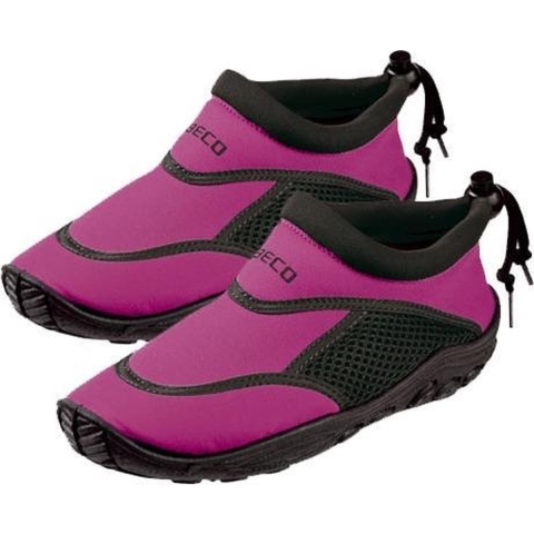 BECO Badschoenen - Roze/zwart - BECO - 34 - Badschoenen