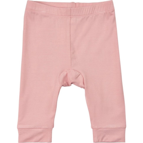 Minymo Romper l/s - Bamboe - Roze - Minymo - 1 jaar (80) - Romper L/S