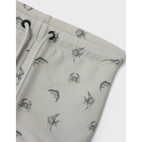 Lil Atelier Zwemslips - NmmFlorio - Damp Blue - Lil Atelier - 5 jaar (110) - Badmode