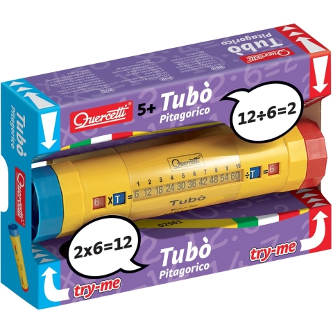 Quercetti Rekenmachine - Leer de tabellen - 2561 - Quercetti - OneSize - Speelgoed