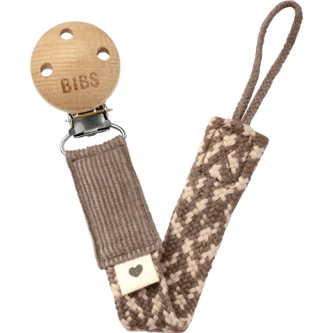 BIBS Speenketting - Dark Oak/Vanilla - BIBS - OneSize - Speenketting
