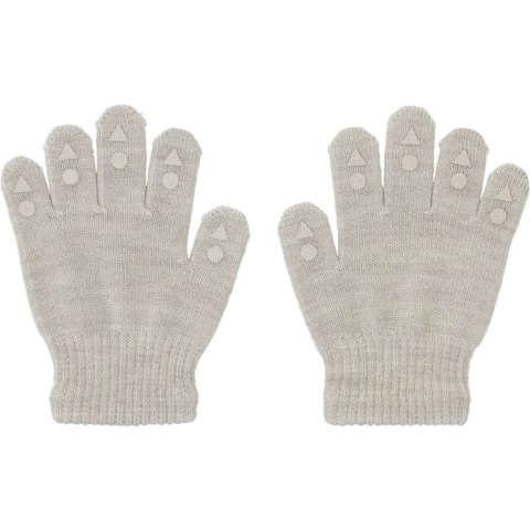 GoBabyGo Handschoenen - Gebreid - Wol - Waar m. Dopjes - GoBabyGo - 2-3 jaar (92-98) - Wanten