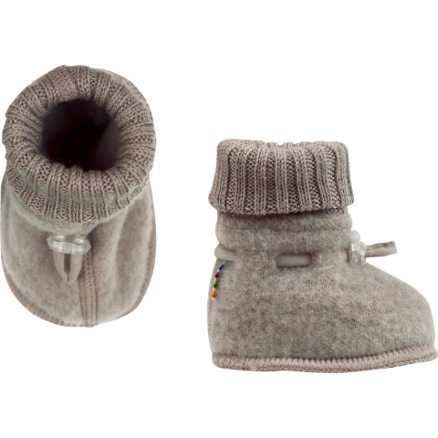 Joha Kruipschoenen - Wol - Lichtbruin - Joha - 70 - Kruipschoenen